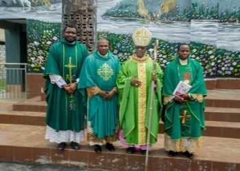 Immaculate Heart parish Fegge , Onitsha plays host to Archbishop Okeke Parish felicitated the prelate @ 42nd priestly anniversary Newly renovated Hall commissioned
