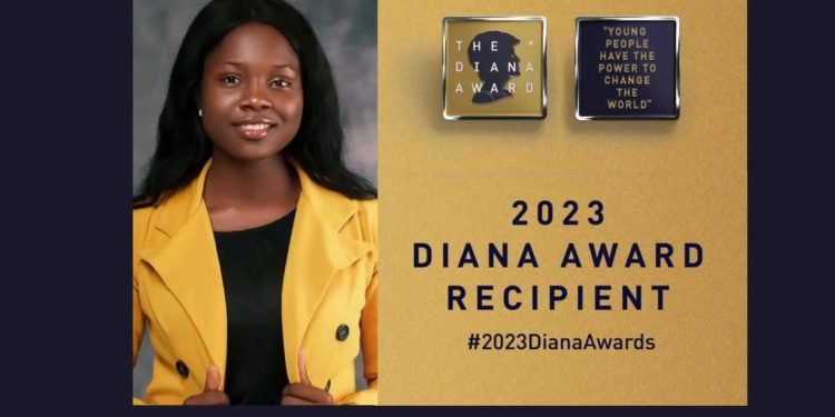 Prof Omenugha’s daughter bags Princess Diana Award over charity works