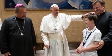 Pope Francis Hosts Young Polish Pilgrims