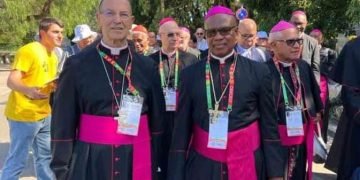 World Youth Day:Archbishop Valerian Okeke felicitates Youths,prays for them in Portugal