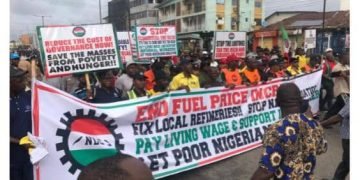 Labour shuns Tinubu, begins nationwide protests over pains of subsidy removal