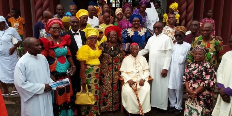 St Mary’s Parish,Onitsha Inland Town Hosts Cardinal Arinze