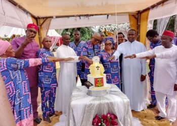 Ogidi Catholic Community Celebrates Priestly Anniversary Of Emekekwue As He Marks Golden Jubilee