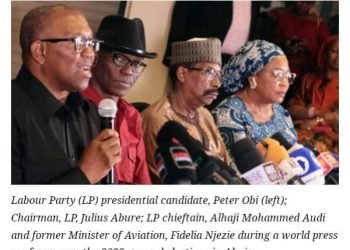 Labour Party rejects Tribunal judgement in favour of Bola Tinubu