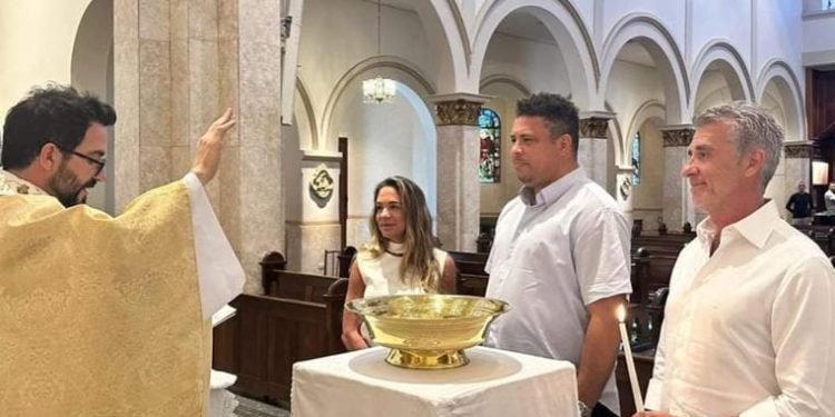 Brazilian Soccer Legend Ronaldo Nazario Embraces Catholic Faith Through Baptism at 46