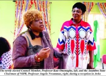 New Council Member, Prof Omenugha Welcomes By NIPR Anambra Council