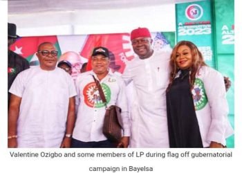 Ozigbo joins LP leadership to launch guber campaign in Bayelsa