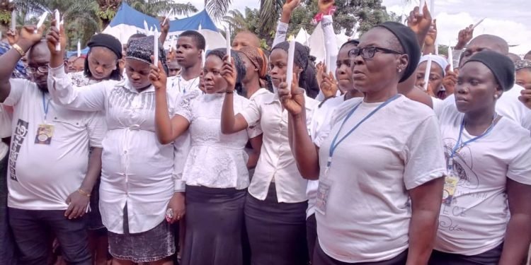 Onitsha Archdiocesan Catholic Charismatic Renewal inducts 700 new members,ends prayer summit 2023-commends Archbishop Okeke for his support