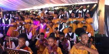 St John Paul II Music Academy Iba Pope Awada celebrates the Annual Music Concert and the 30th priestly anniversary of Fr Mbanisi