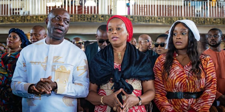 SOLUDO AND WIFE CELEBRATE WITH JEZCO OIL BOSS, EZEOKAFOR, ATTENDS THANKSGIVING MASS FOR HIS PAPAL INVESTITURE, 69TH BIRTHDAY, AND PARENTS’ MEMORIAL