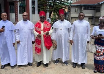 Ofala Festival 2023:Onitsha Archdiocesan Vicar General leads Archbishop Okeke’s delegation to pay respect to Obi of Onitsha