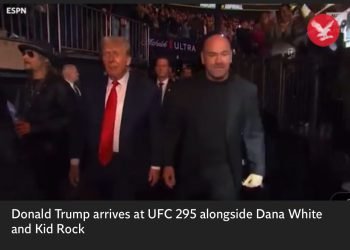 UFC president Dana White issues two-word response to sponsor over Donald Trump request