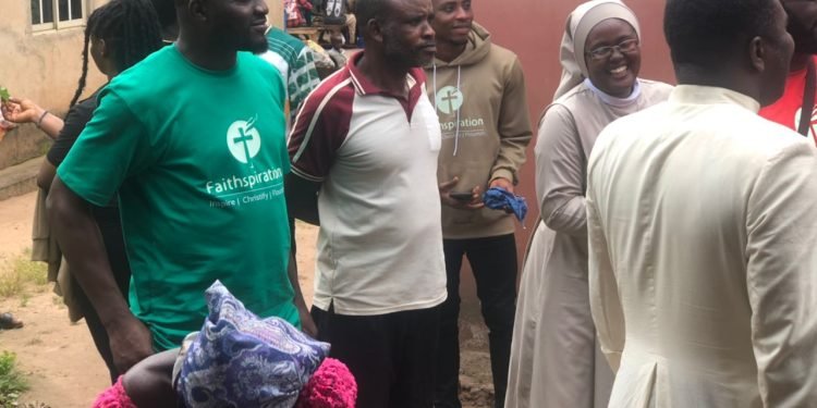 Faithspiration Foundation Storms Opi-Nsukka For Charity Outreach