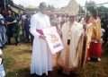 Anglican Bishop on the Niger,Most Rev Dr Owen Nwokolo presents birthday gift to Archbishop Okeke on his 70th birthday