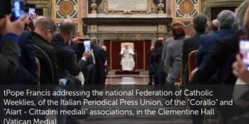 Pope: Catholic communicators must promote communion in digital world