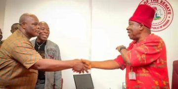 ABULE-ADO DEMOLITIONS:House owners visit Sen. Umeh, hail his proactive representation