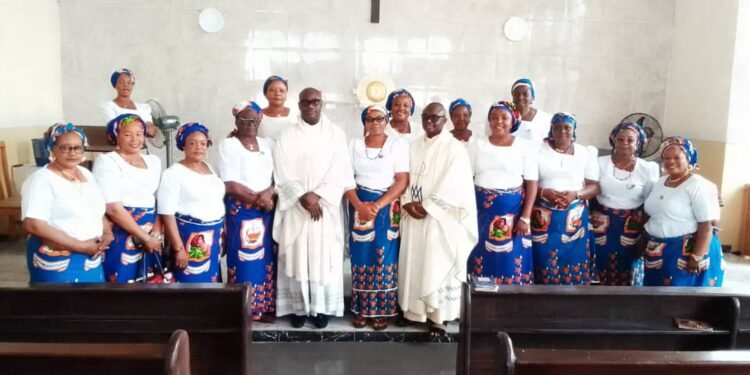 Vicar General Commends Onitsha Provincial CWO members for their commitment in evangelization