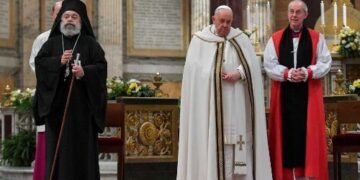 Pope at Ecumenical Vespers: ‘Christian journey to unity rooted in prayer’