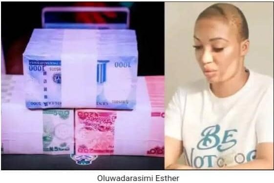 Nigerian actress jailed 6 months for spraying, stepping on new Naira notes