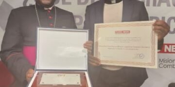 Bishop Kukah honoured with prestigious Mundo Negro Award