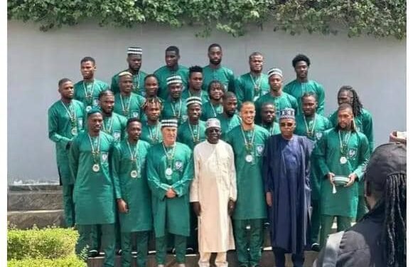 AFCON: Tinubu confers national honours on Super Eagles