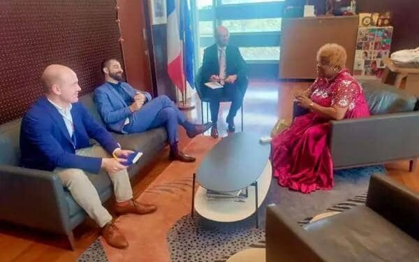 Ag. Vice Chancellor of COOU Prof. Kate Azuka Omenugha visits French Embassy