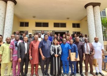 COOU Acting Vice Chancellor,Prof Kate Omenugha,inaugurates research management office