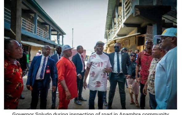 Soludo terminates road contract in Anambra community