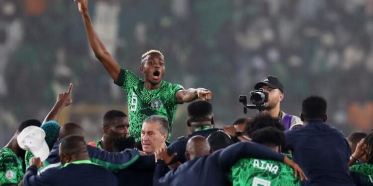 Nigeria beat South Africa on penalties to reach AFCON final after VAR drama