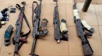 Anambra Police Nab 2 Insurgents, Recover 4 AK-47 Rifles, Ammunition, Vehicles