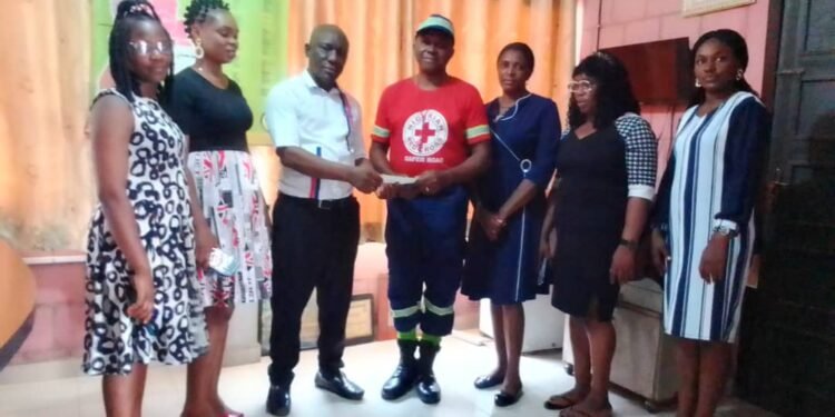 Red Cross official receives JDPC award for selfless, humanitarian service