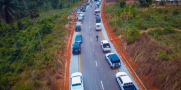 A new city will emerge along Amansea- Ufuma route,says Soludo as he opens new road.