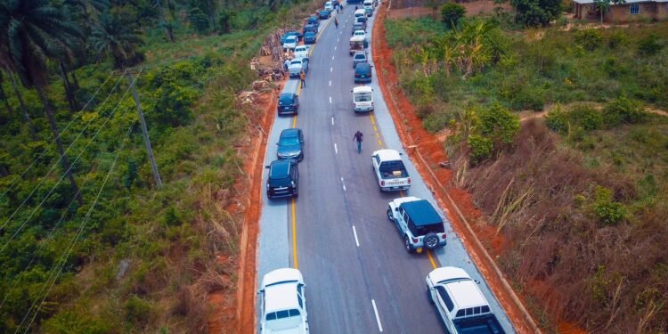 A new city will emerge along Amansea- Ufuma route,says Soludo as he opens new road.