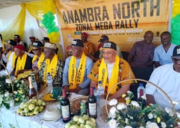 Two years in office: Group stages mega rally, lauds Gov. Soludo over giants strides.