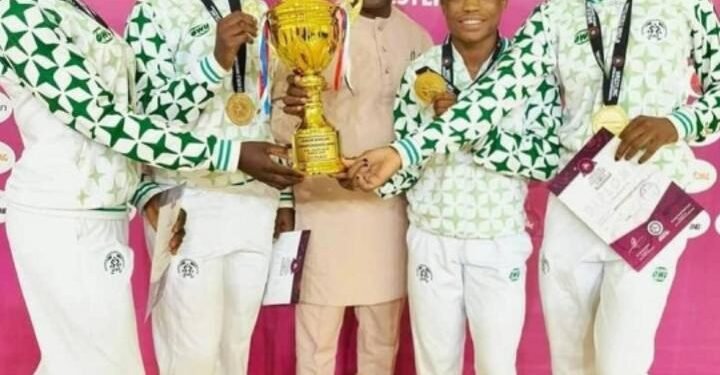 Nigerian wrestlers sweep more gold at African Championships