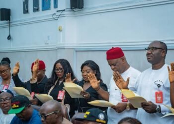 Gov Soludo Swears in 18 New Perm Secs
