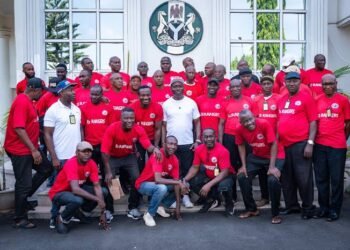 Soludo Hosts Ex-Rangers, Describes them as Living Legends