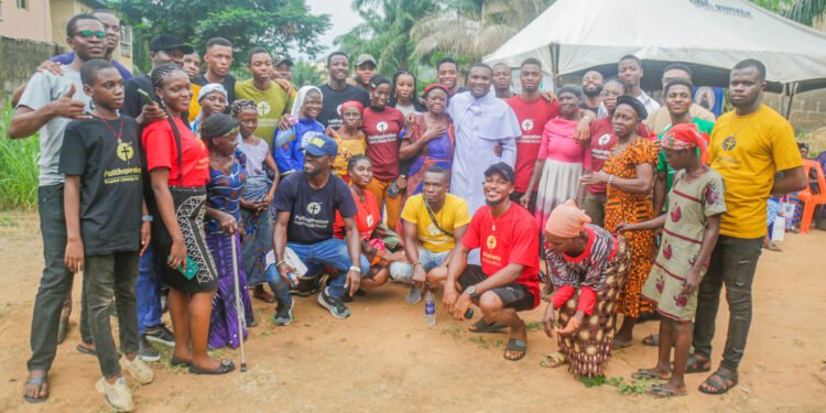 Faithspiration Initiative Celebrates Easter With Rural Dwellers, Donates Food, Cash