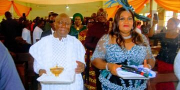 Senator (Sir)Victor Umeh makes a profound and revealing testimony at his thanksgiving mass-array of clergy, dignitaries flood event