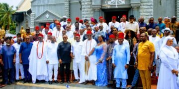 Grandeur as law maker,Hon Idu Emeka attends thanksgiving mass at Onitsha Basilica-Igwe Achebe,Peter Obi,Umeh,Nwoye,others Grace occasion