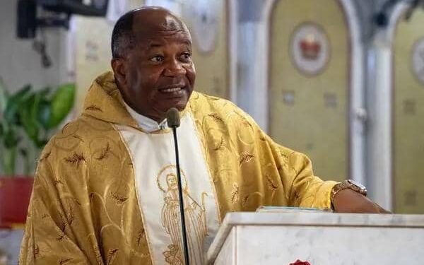 Onitsha Archdiocesan Chancellor,Rev Fr Dr Emeka Aroh explains the purpose of attending Holy Masses