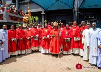 Archbishop Valerian Okeke Emphasizes the ‘Language of Love’ on Pentecost Sunday