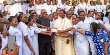 Bishop Ezeokafor Welcomes Peter Obi, Commends His Contributions to Education and Health