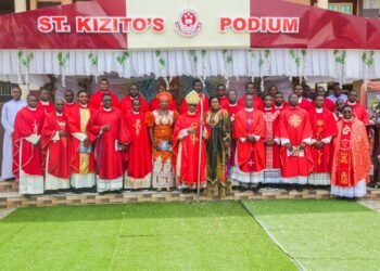 Archbishop Val Okeke pays visit to St kizito Secondary School Umudioka