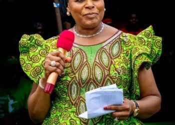 Soludo’s wife takes healthy living campaign to onitsha’s coke market