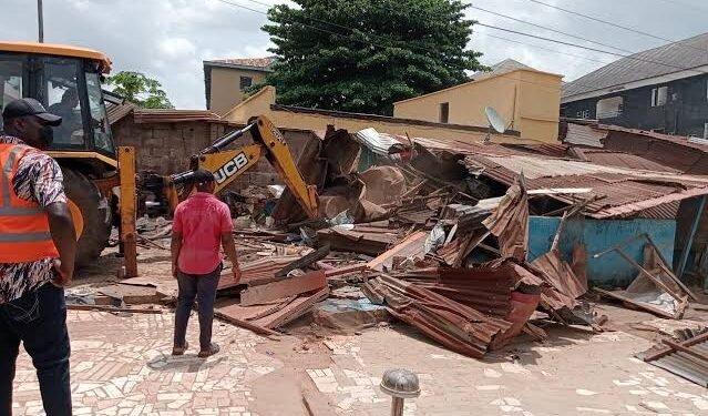 ACTDA Begins Demolition of Shanties, Illegal Structures in Awka