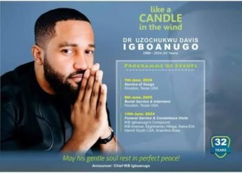 Popular Anambra Industrialist, IKB Igboanugo, Loses Son in Car Crash