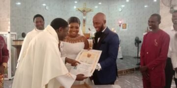 Monsignor Joseph Atado tasks couples on faithfulness; forgiveness