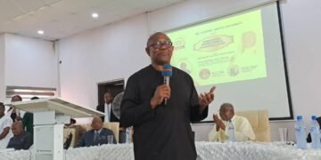 Peter Obi Commends Lord Zeus for Exposing Second Niger Bridge Vandalism, Urges Security Crackdown
