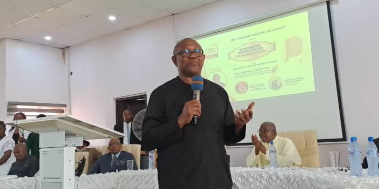 Peter Obi Commends Lord Zeus for Exposing Second Niger Bridge Vandalism, Urges Security Crackdown